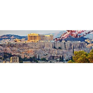 Lais Puzzle - Blick auf die Akropolis bei Sonnenuntergang, Athen, Griechenland, Panorama - 1.000 Teile