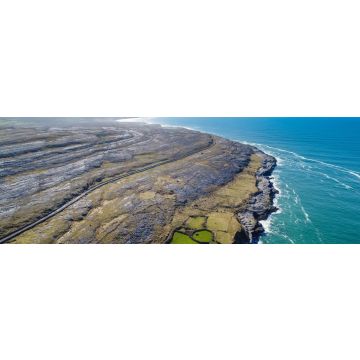 Lais Puzzle - Die Burren-Küstenstraße, Grafschaft Clare, Irland, Panorama - 1.000 Teile