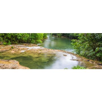 Lais Puzzle - Wasserfall am Rio do Peixe bei Bonito, Mato Grosso do Sul, Brasilien, Panorama - 1.000 Teile