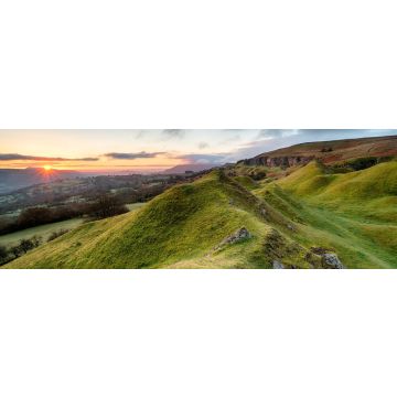 Lais Puzzle - Sonnenaufgang in den Brecon Beacons, Wales, Panorama - 1.000 Teile