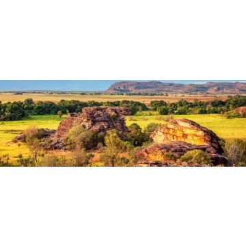 Lais Puzzle - Erkundung des Ubirr Rock zur goldenen Stunde im Kakadu National Park, Northern Territory, Australien, Panorama - 1.000 Teile