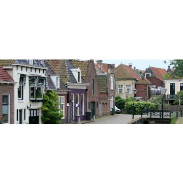 Lais Puzzle - Kanal in Franeker, Friesland, Niederlande, Panorama - 1.000 Teile