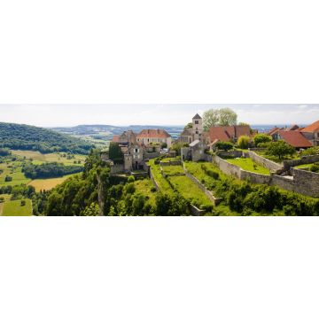 Lais Puzzle - Chalon, Département Jura, Franche-Comté, Frankreich, Panorama - 1.000 Teile