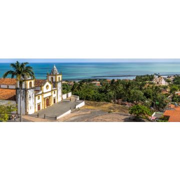 Lais Puzzle - Luftaufnahme der Se Kathedrale - Olinda, Pernambuco, Brasilien, Panorama - 1.000 Teile
