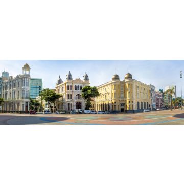Lais Puzzle - Panoramablick auf den Marco-Null-Platz im alten Stadtteil von Recife - Recife, Pernambuco, Brasilien, Panorama - 1.000 Teile
