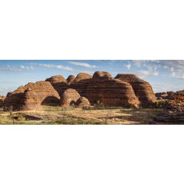 Lais Puzzle - Nachmittagsschatten auf ausreißenden Bienenstockkuppeln im Purnululu National Park, Kimberley, Westaustralien, Panorama - 1.000 Teile