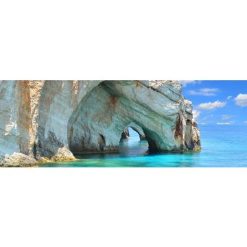 Lais Puzzle - Blaue Höhlen auf der Insel Zakynthos - Griechenland, Panorama - 1.000 Teile