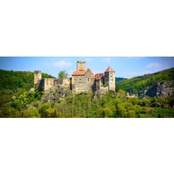 Lais Puzzle - Burg Hardegg, Thayatal, Österreich, Panorama - 1.000 Teile
