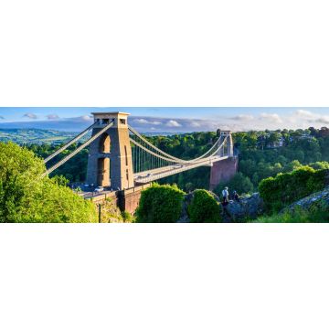 Lais Puzzle - Hängebrücke von Bristol, England, Panorama - 1.000 Teile