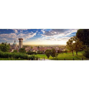 Lais Puzzle - Schöne Sonnenuntergangsansicht von Lonato del Garda, einer Stadt und Gemeinde in der Provinz Brescia, Italien, Panorama - 1.000 Teile