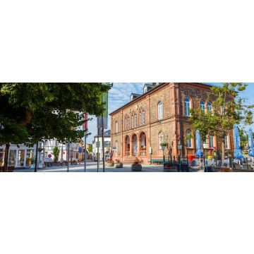 Lais Puzzle - Geisenheim, das Rathaus. 9. Juli 2017, Panorama - 1.000 Teile