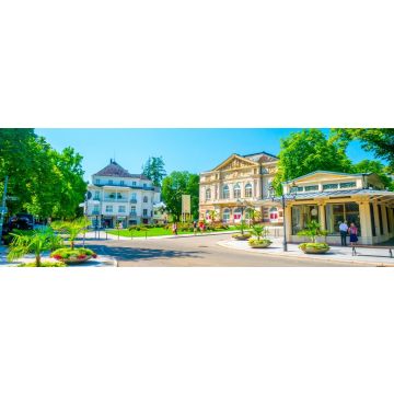 Lais Puzzle - Theater in Baden-Baden, Baden-Württemberg, Deutschland, Panorama - 1.000 Teile