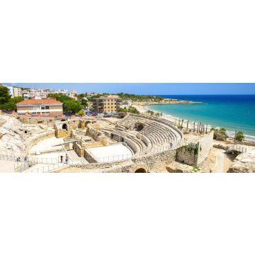Lais Puzzle - Historische Stätte eines alten römischen Amphitheaters in Tarragona, Katalonien, Spanien, Panorama - 1.000 Teile