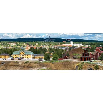 Lais Puzzle - Schwedische Bergbaustadt Falun, Panorama - 1.000 Teile
