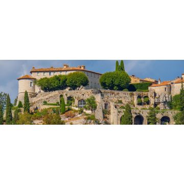 Lais Puzzle - Das befestigte Dorf Gourdon, Frankreich, Panorama - 1.000 Teile
