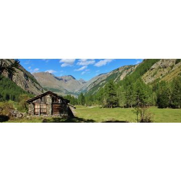 Lais Puzzle - Verlassene Lodge in Valnontey, Nationalpark Gran Paradiso, Aostatal, Panorama - 1.000 Teile