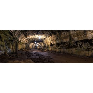Lais Puzzle - Galapagos-Inseln, Ecuador: Lavatunnel von Santa Cruz Island, Panorama - 1.000 Teile