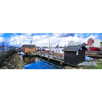 Lais Puzzle - Blick auf den Flensburger Hafen, Schleswig-Holstein, Norddeutschland, Panorama - 1.000 & 2.000 Teile