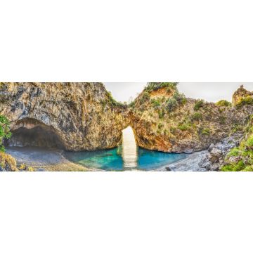 Lais Puzzle - Arcomagno Beach an der Küste der Zedern, Tyrrhenisches Meer, Panorama - 1.000 Teile