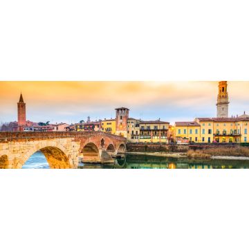 Lais Puzzle - Ponte di Pietra in Verona, Panorama - 1.000 Teile