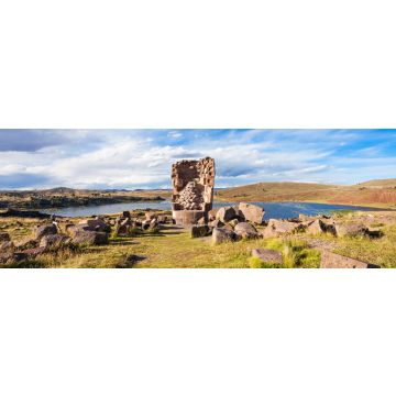 Lais Puzzle - Sillustani, Umayo-See, Peru, Panorama - 1.000 Teile