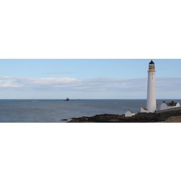 Lais Puzzle - Leuchtturm in Montrose Schottland, Panorama - 1.000 Teile