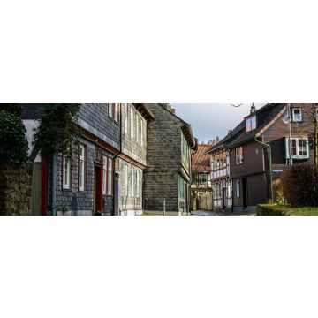 Lais Puzzle - Fachwerkhäuser in Goslar, Deutschland, Panorama - 1.000 Teile