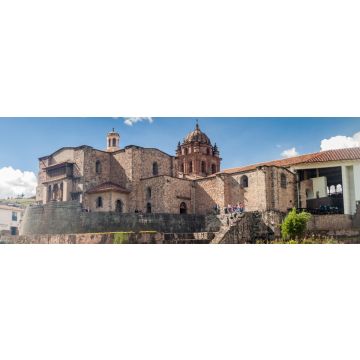Lais Puzzle - Qorikancha-Ruinen und das Kloster Santo Domingo in Cuzco, Peru, Panorama - 1.000 Teile
