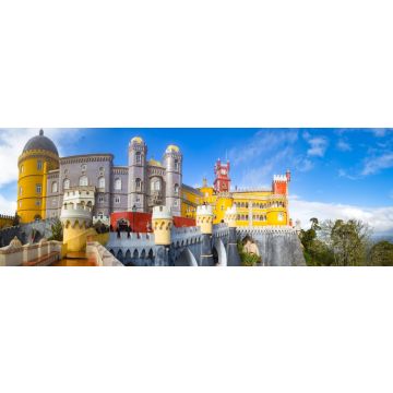 Lais Puzzle - Blick auf Palace da Pena - Sintra, Lisboa, Portugal - Europäisches Reisen, Panorama - 1.000 Teile