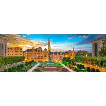 Lais Puzzle - Bruxelles, Brüssel, Belgien, Panorama - 1.000 Teile