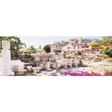 Lais Puzzle - Antikes Griechenland, Detail einer antiken Straße, Bezirk Plaka, Athen, Griechenland, Panorama - 1.000 Teile
