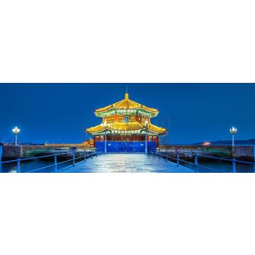 Lais Puzzle - Qingdao bei Nacht, China, Panorama - 1.000 Teile