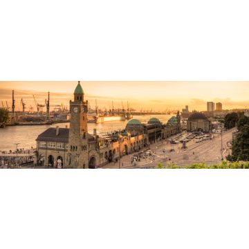 Lais Puzzle - Hamburg Landungsbrücken, Panorama - 1.000 Teile