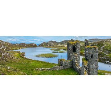Lais Puzzle - Ruinen von Three Castle Head, Grafschaft Cork, Irland, Panorama - 1.000 Teile