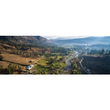 Lais Puzzle - Luftaufnahme des Yaucan-Tals in Cajamarca, in der Nähe des Conga-Sees, Peru, Panorama - 1.000 Teile