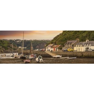 Lais Puzzle - Fishguard, Pembrokeshire, Wales, Panorama - 1.000 Teile