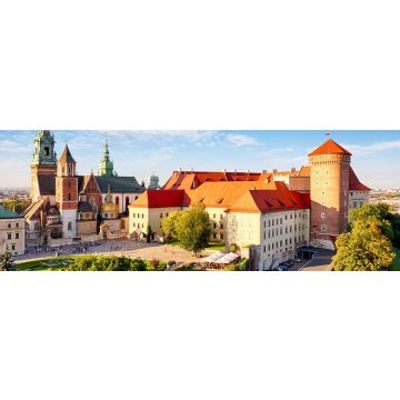 Lais Puzzle - Krakau - Schloss Wawel bei Tag, Panorama - 1.000 Teile