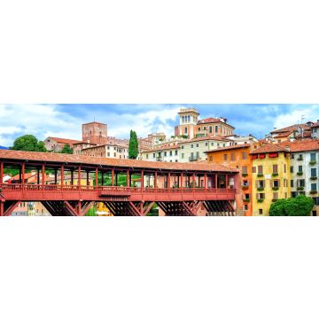 Lais Puzzle - Ponte degli Alpini Brücke, Bassano del Grappa, Italien, Panorama - 1.000 Teile