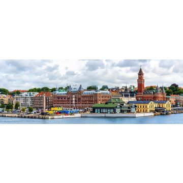 Lais Puzzle - Blick auf das Stadtzentrum von Helsingborg - Schweden, Panorama - 1.000 Teile