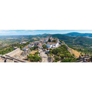 Lais Puzzle - Panoramablick von der Burg von Marvao, Portugal, Panorama - 1.000 Teile