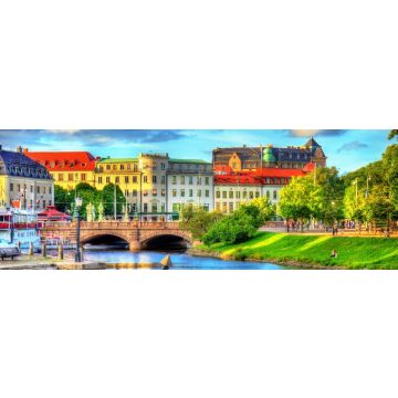 Lais Puzzle - Kanal im historischen Zentrum von Göteborg - Schweden, Panorama - 1.000 Teile