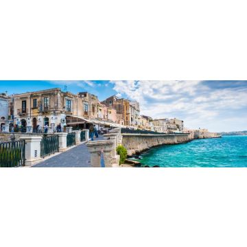 Lais Puzzle - Küste der Insel Ortigia bei der Stadt Syrakus, Sizilien, Italien, Panorama - 1.000 Teile