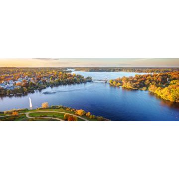 Lais Puzzle - Ansicht der Glienicker Brücke, in der Stadt Potsdam, Deutschland, Panorama - 1.000 Teile