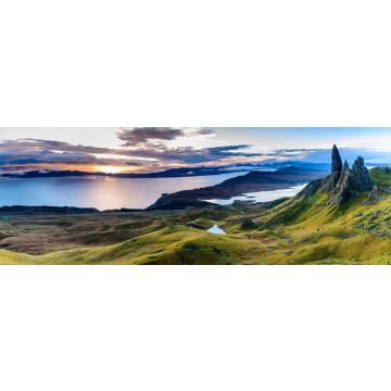 Lais Puzzle - Sonnenaufgang am beliebtesten Ort auf der Isle of Skye - The Old Man of Storr, Schottland, Panorama - 1.000 Teile
