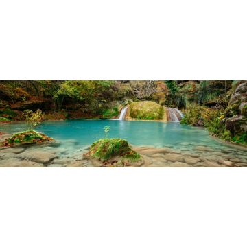Lais Puzzle - Herbst in Urederra, Navarra, Spanien, Panorama - 1.000 Teile