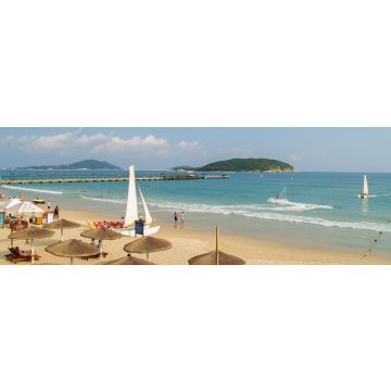 Lais Puzzle - Strand der Yalong-Bucht auf der Insel Hainan, China, Panorama - 1.000 Teile