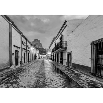 Lais Puzzle - Peña de Bernal, Queretaro, Mexiko in schwarz weiß - 1.000 Teile