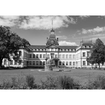 Lais Puzzle - Hanau, Schloss Philippsruhe , Hessen in schwarz weiß - 1.000 Teile