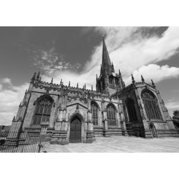 Lais Puzzle - Rotherham, UK in schwarz weiß - 1.000 Teile