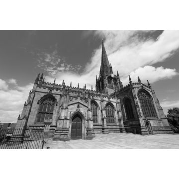 Lais Puzzle - Rotherham, UK in schwarz weiß - 2.000 Teile